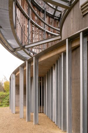Wasserspeicher in Luxemburg von Temperaturas Extremas Arquitectos