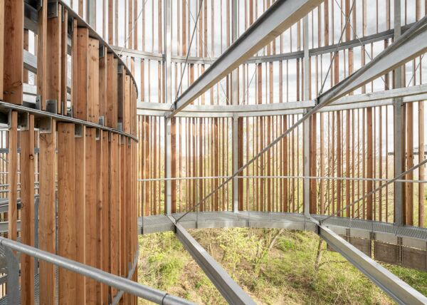 Wasserspeicher in Luxemburg von Temperaturas Extremas Arquitectos