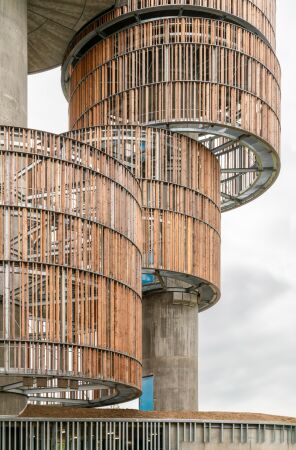 Wasserspeicher in Luxemburg von Temperaturas Extremas Arquitectos