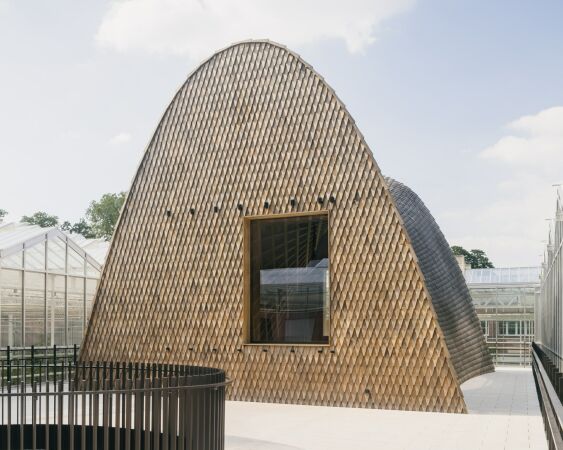 Besucherzentrum im Botanischen Garten bei Br�ssel von NU architectuuratelier und Archipelago Architects