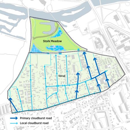 Naturpark und Hochwasserschutz in Randers von C.F. M�ller