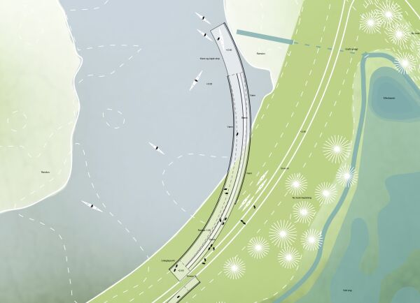 Naturpark und Hochwasserschutz in Randers von C.F. M�ller