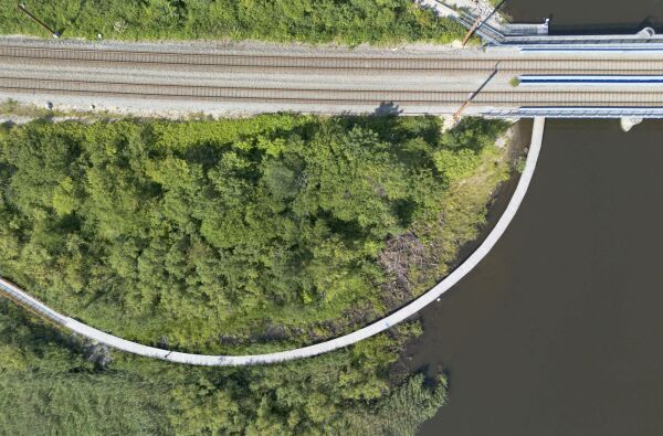 Naturpark und Hochwasserschutz in Randers von C.F. M�ller