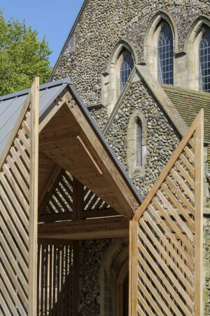 Kirchenumbau von John Puttick Associates