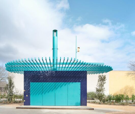 Nominiert in der Kategorie Collective Places: Communal Barbeque in Castell d'Aro (Spanien) von h30 architects (Barcelona)