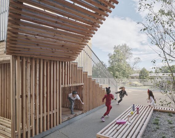 Schulbau in Graz von Franz&Sue