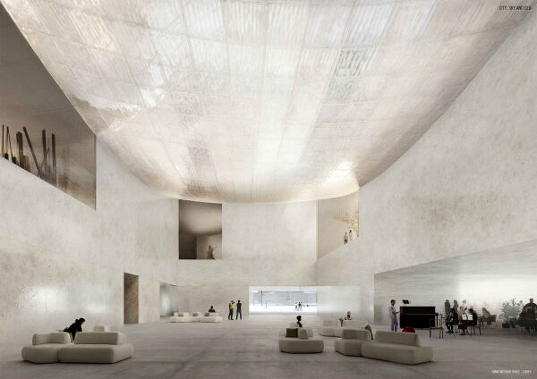 Shortlistentwurf City Sky and Sea