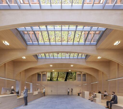 3. Preis: ARGE von Atelier Britz und Haupt (Hamburg) mit WPW Ingenieure (Saarbr�cken)