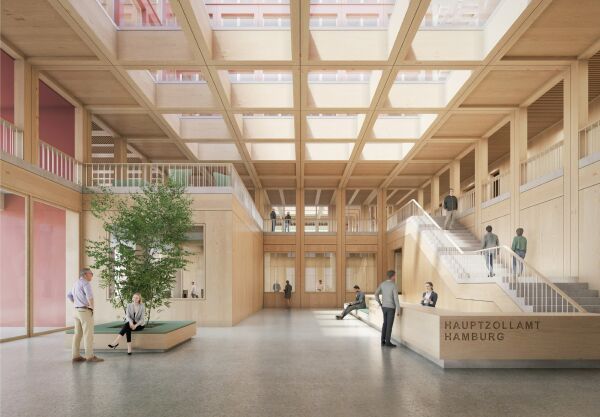 1. Preis: Dietz Joppien Hammerschmidt (Frankfurt) mit agn Niederberghaus & Partner (Ibbenb�ren)