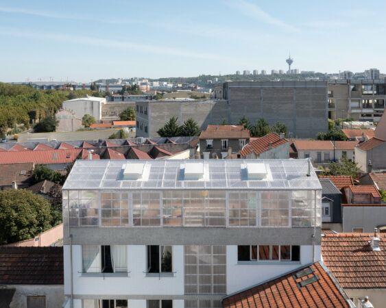 Wohnhaus in Pantin von Plan Comn