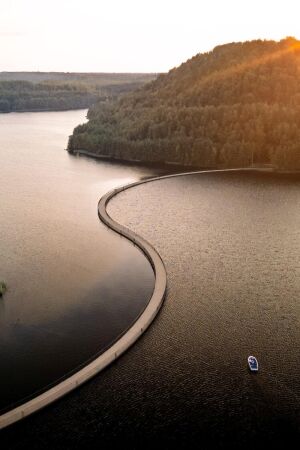 Pontonbrcke in Belgien von BuroLandschap