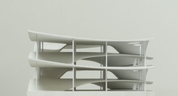 Parkhaus in Bahrain von Christian Kerez