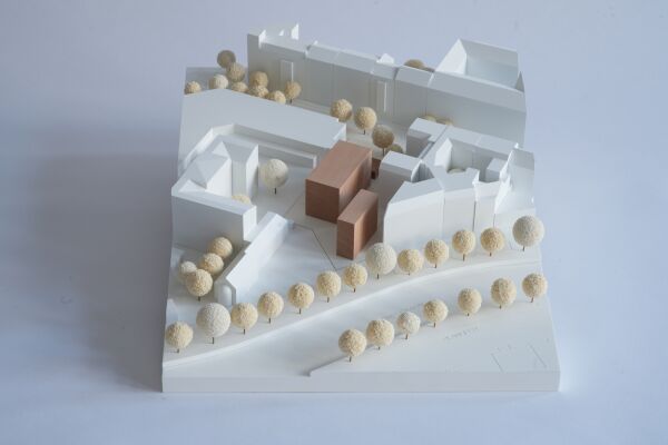 Anerkennung: Peter W. Schmidt + Assoziierte (Pforzheim) mit Fugmann Janotta Partner (Berlin), Modellfoto