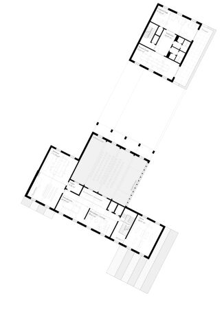 3. Preis: hope Architekten (Hamburg) mit Johannes Arolt (Berlin) und 317 Stadt- und Freiraumplanung (Landsberg), Grundriss 2. Obergeschoss