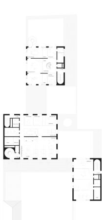 1. Preis: Staab Architekten mit Atelier Loidl Landschaftsarchitekten (beide Berlin), Grundriss 2. Obergeschoss