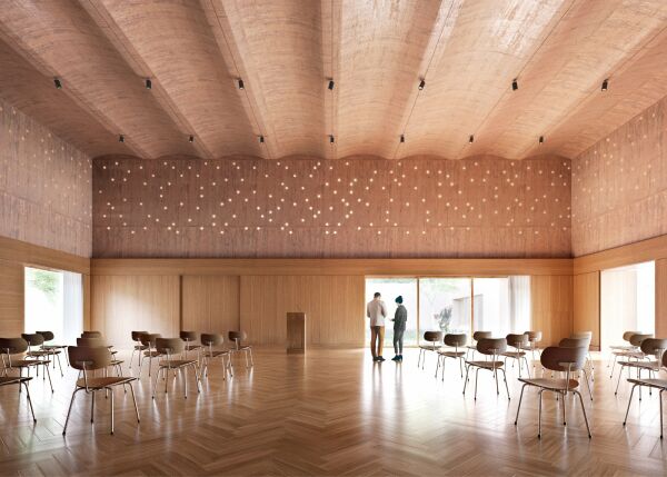 1. Preis: Staab Architekten mit Atelier Loidl Landschaftsarchitekten (beide Berlin), Visualisierung Festraum