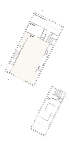Anerkennung: Peter W. Schmidt + Assoziierte (Pforzheim) mit Fugmann Janotta Partner (Berlin), Grundriss 1. Obergeschoss