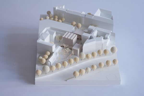 1. Preis: Staab Architekten mit Atelier Loidl Landschaftsarchitekten (beide Berlin), Modellfoto