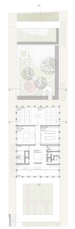 Anerkennung: Georg Scheel Wetzel Architekten (Berlin) mit Dietz & Partner Landschaftsarchitekten (Elfershausen), Grundriss 3. Obergeschoss