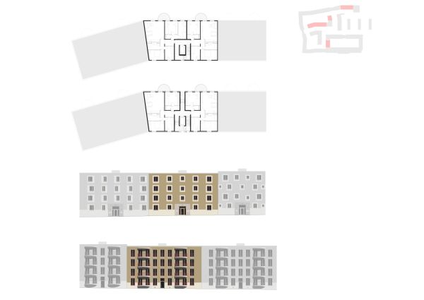 Grundriss und Ansichten Haus 31