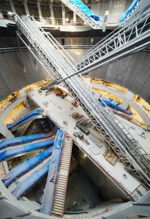 Metrostation in Paris von Dominique Perrault