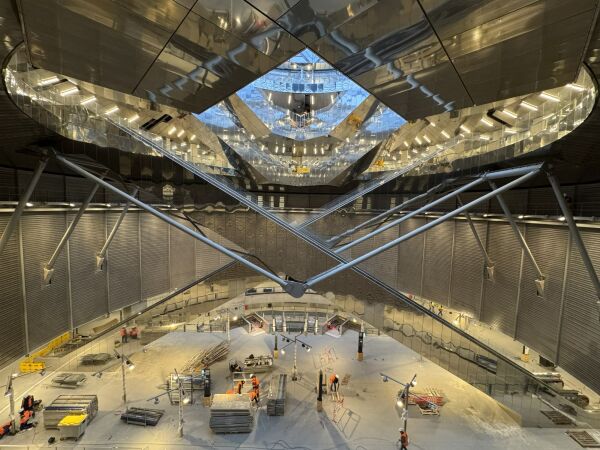 Metrostation in Paris von Dominique Perrault