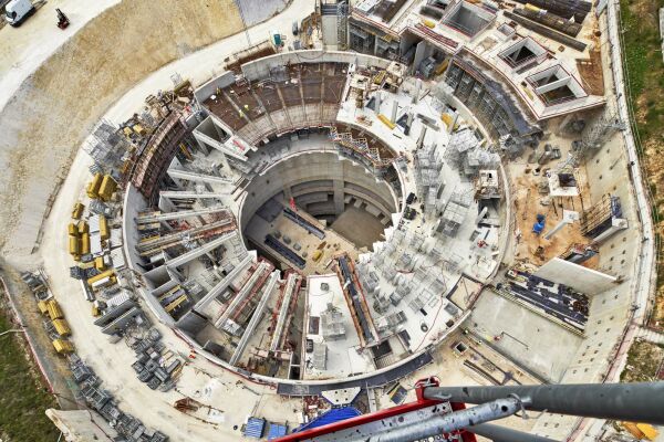 Metrostation in Paris von Dominique Perrault
