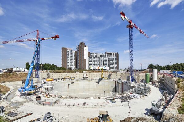 Metrostation in Paris von Dominique Perrault