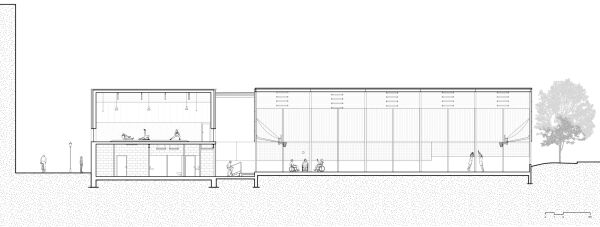 Sportzentrum in Paris von Graal architecture