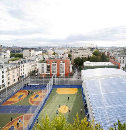 Sportzentrum in Paris von Graal architecture