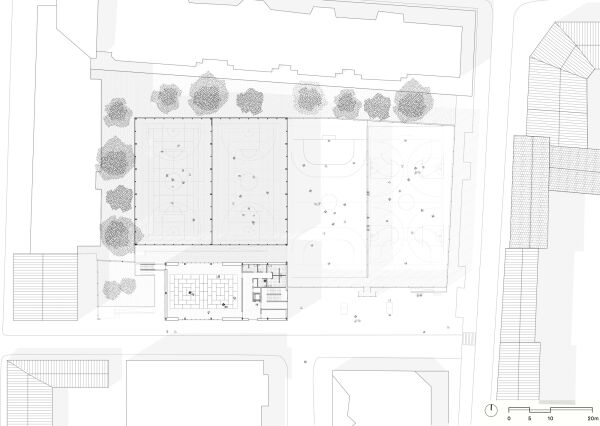 Sportzentrum in Paris von Graal architecture