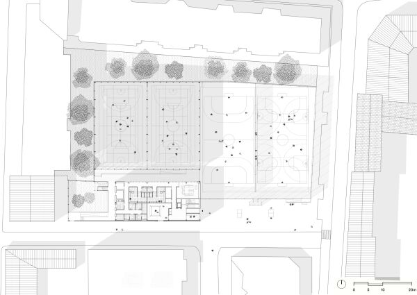 Sportzentrum in Paris von Graal architecture