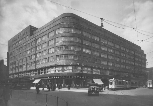 Historische Abbildung Deutschlandhaus, Architektur Fritz Block und Ernst Hochfeld  ABG Real Estate Group, Staatsarchiv Hamburg