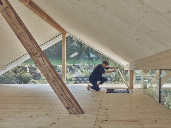 Wohnhausumbau in Winterthur von Lorenz Bachmann Architect