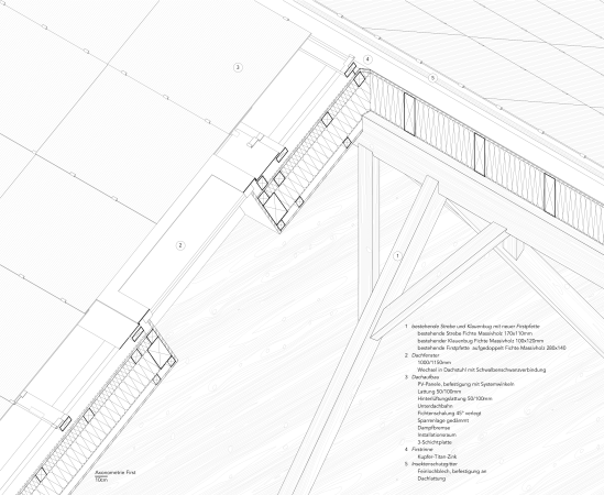 Wohnhausumbau in Winterthur von Lorenz Bachmann Architect