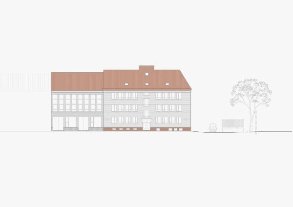 Ansicht Nord Werksttten