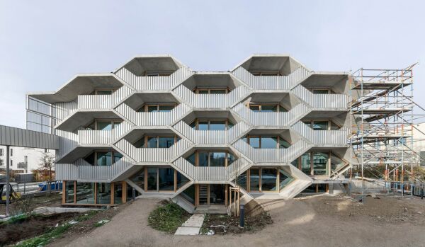 Finalist: Wabenhaus in Mnchen von Peter Haimerl . Architektur mit Balda Architekten und Hoffmannarchitekt