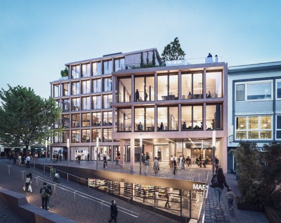 Knigstrae in Stuttgart von Steidle Architekten