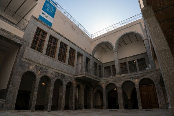 Wohnh�user, nach dem Wiederaufbau 2023