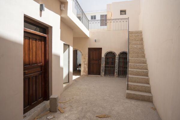 Wohnh�user, nach dem Wiederaufbau 2023