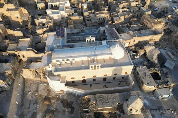 Al-Tahera Kirche, nach dem Wiederaufbau