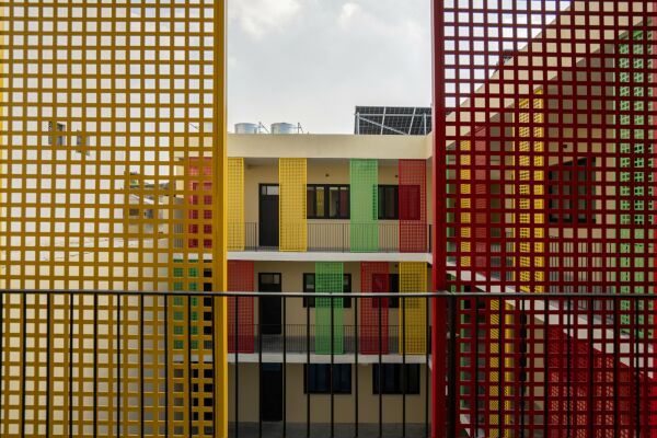 Al-Ekhlas School, nach dem Wiederaufbau 2024