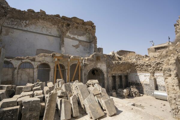 Suliman Al Saigh House, vor dem Wiederaufbau