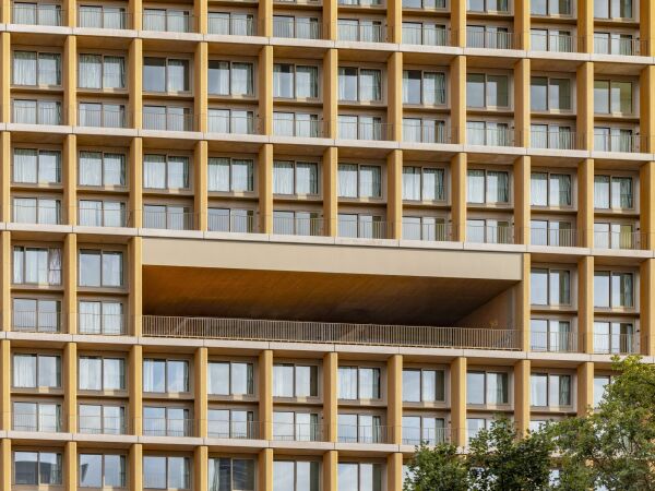 Holzhochhaus von LAN in Paris