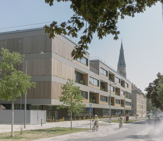 Bildungscampus von Kronaus Mitterer Architekten in Wien