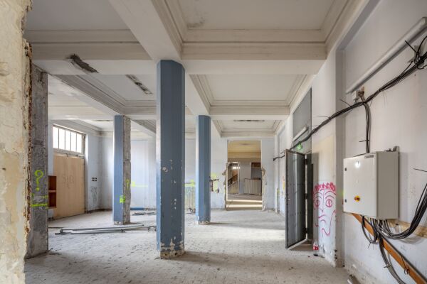 ORL-Pavillon, im Bau