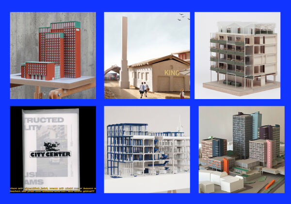 Collage der Campus Masters Arbeiten, Jahresjurierung 2024