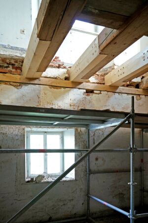 Whrend der Sanierung