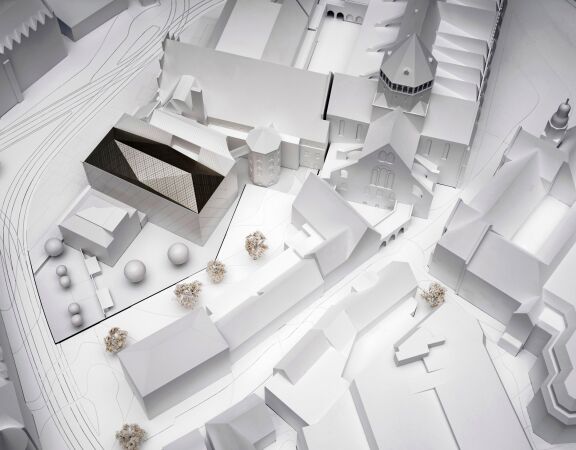 2. Preis: heneghan peng architects (Dublin), Modellfoto