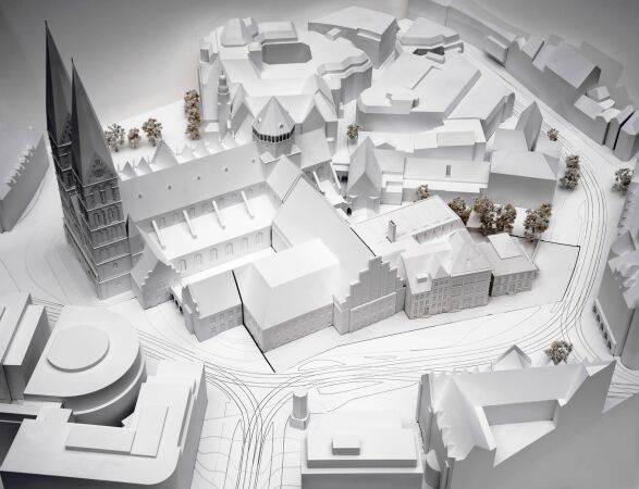 3. Preis: Snhetta (Oslo) und merz merz (Berlin), Modellfoto